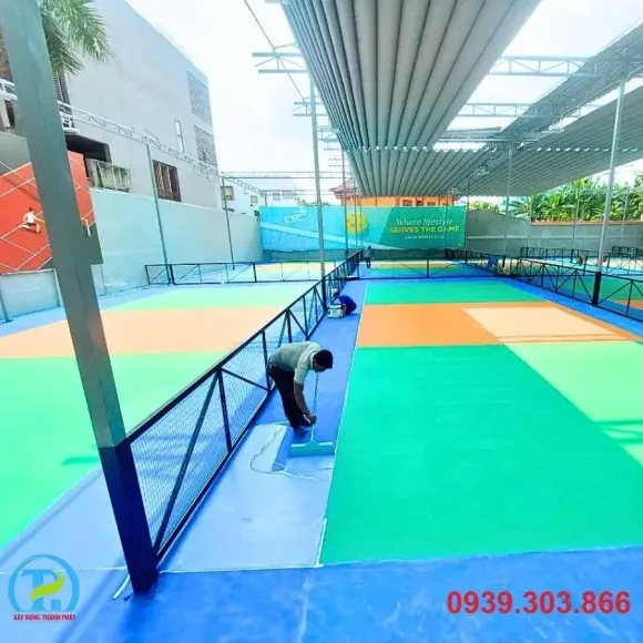 THI CÔNG SÂN PICKLEBALL 