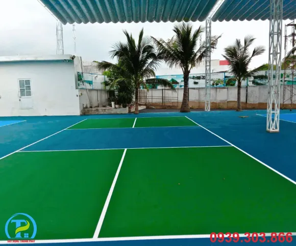 THI CÔNG SÂN PICKLEBALL 