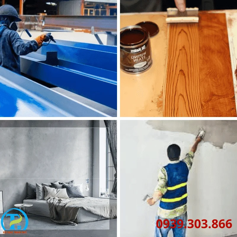 thi c&ocirc;ng sơn trang tr&iacute;