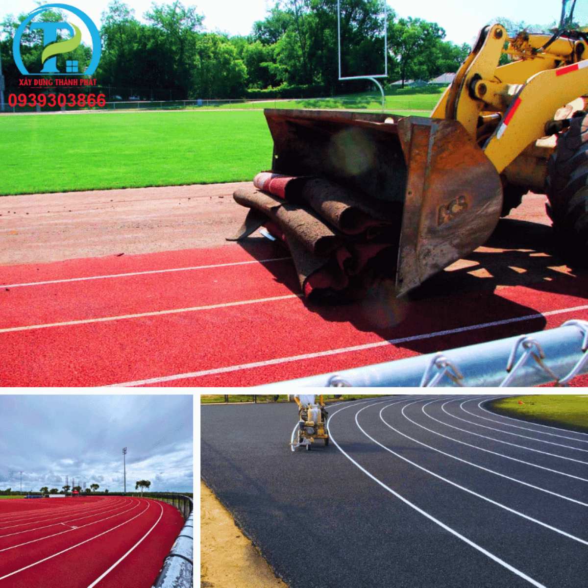 THI CÔNG ĐƯỜNG PITCH SÂN THỂ THAO