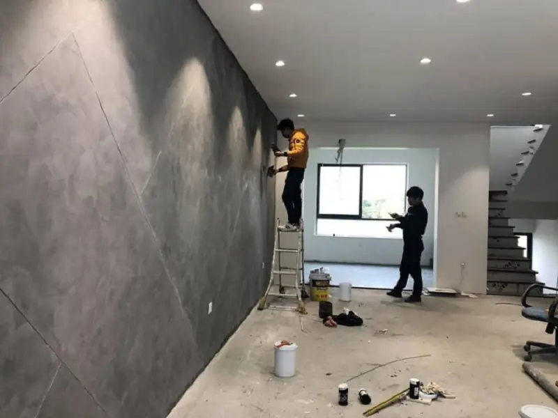 quy tr&igrave;nh sơn b&ecirc; t&ocirc;ng