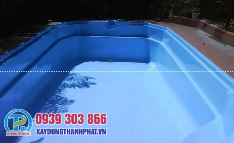 m&agrave;u sơn hồ bơi