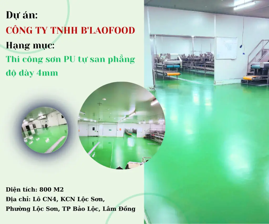 DỰ ÁN: CÔNG TY B’LAOFOOD