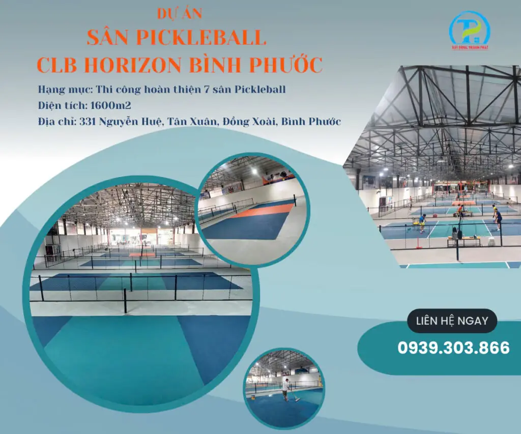 DỰ ÁN: SÂN PICKLEBALL CLB HORIZON
