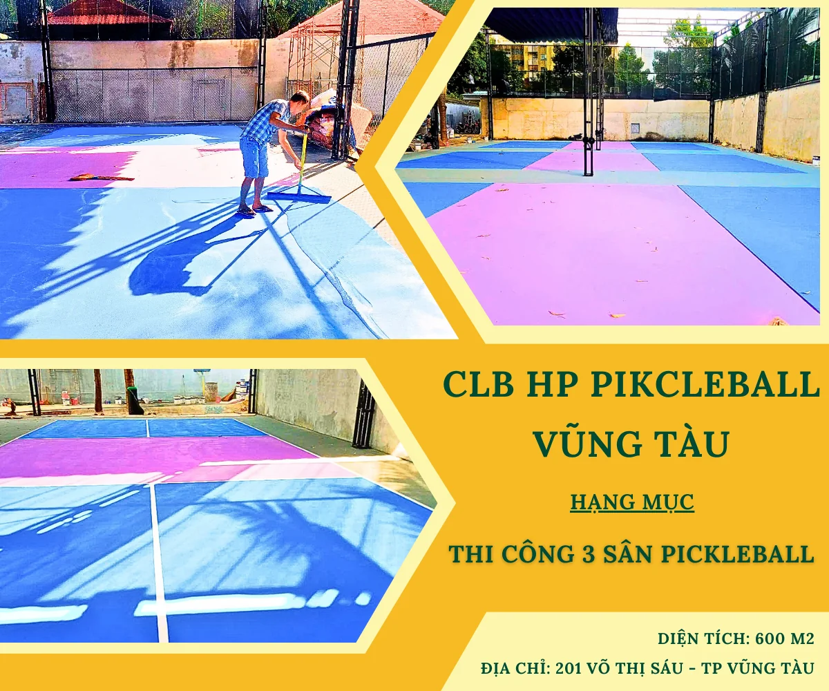 DỰ ÁN CLB HP PICKLEBALL VŨNG TÀU