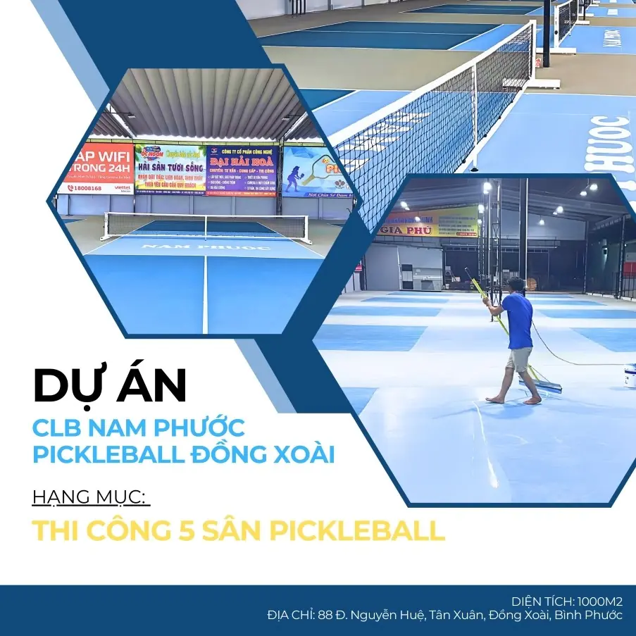 DỰ ÁN CLB NAM PHƯỚC PICKLEBALL ĐỒNG XOÀI