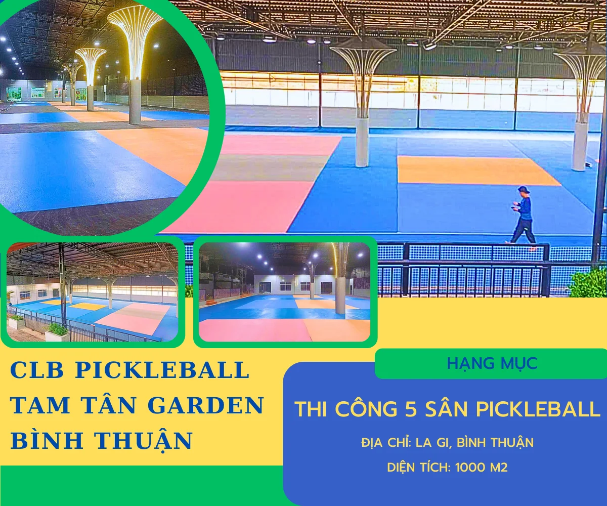 CLB PICKLEBALL TAM TÂN GARDEN BÌNH THUẬN