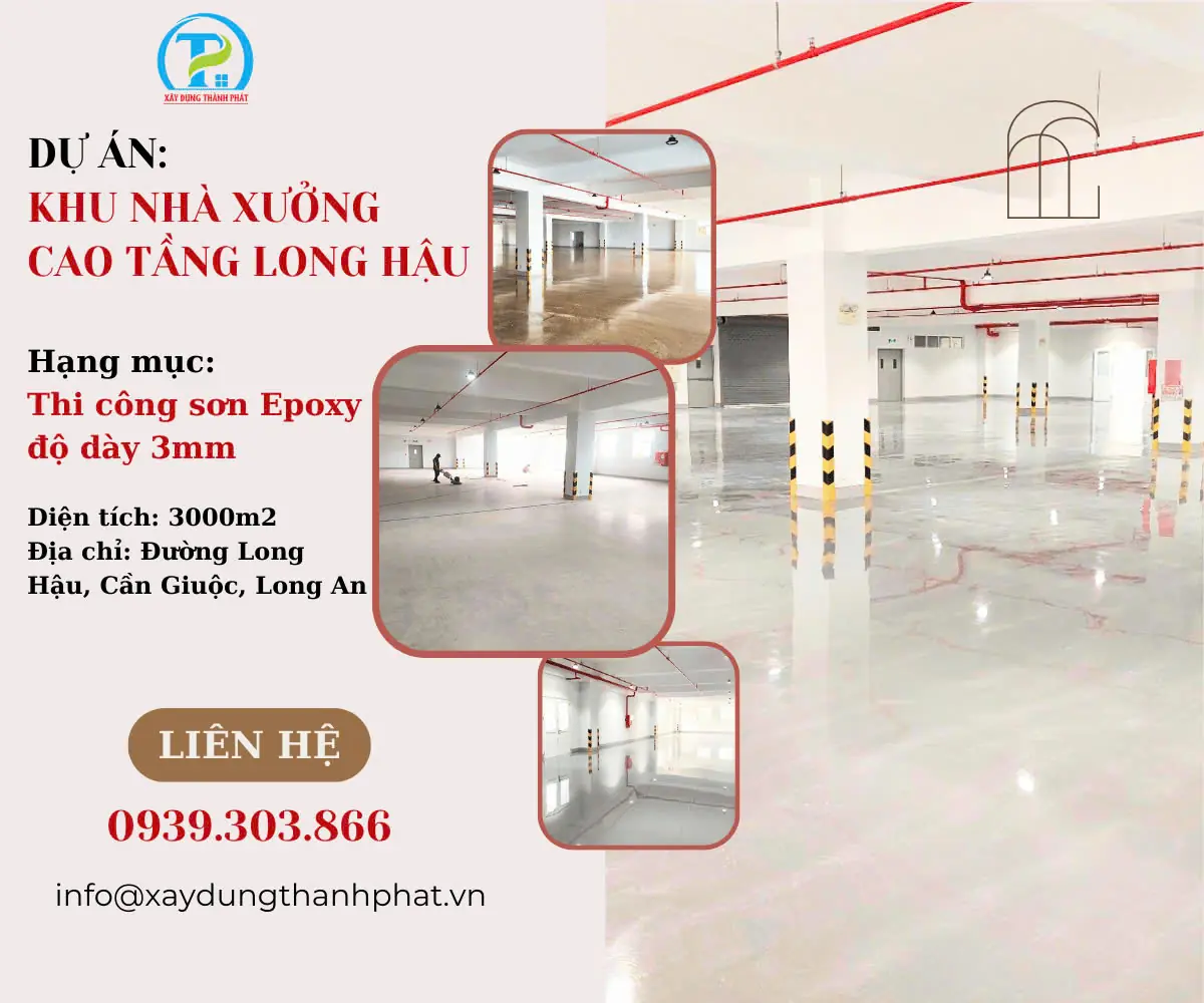 DỰ ÁN: KHU NHÀ XƯỞNG LONG HẬU