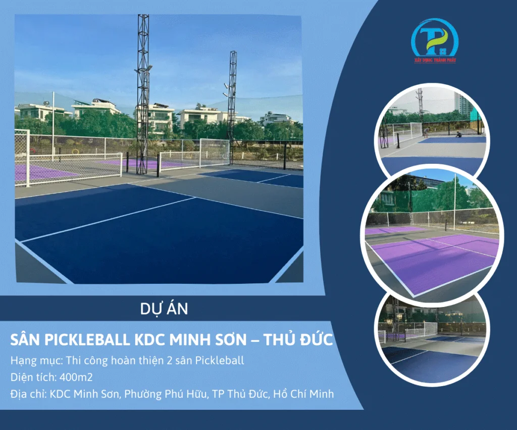 DỰ ÁN: SÂN PICKLEBALL THỦ ĐỨC