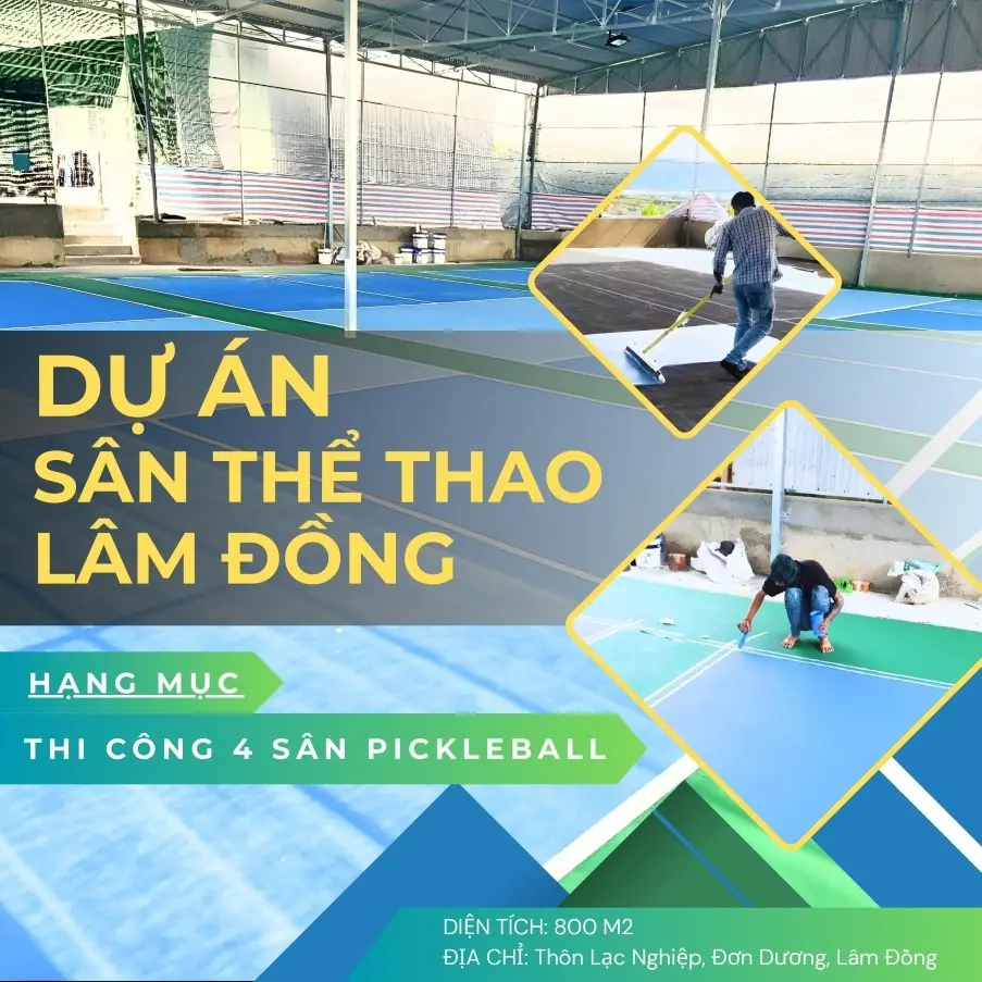 DỰ ÁN SÂN THỂ THAO LÂM ĐỒNG