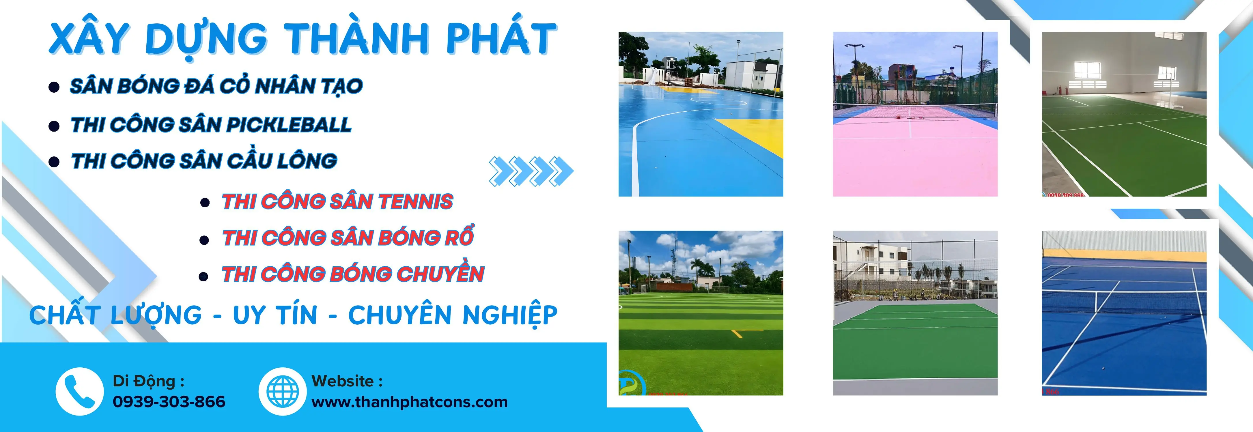 Chuyên Thi Công Sơn Epoxy, Chống Thấm, Sơn Giao Thông, Sơn Trang Trí | Xây Dựng Thành Phát