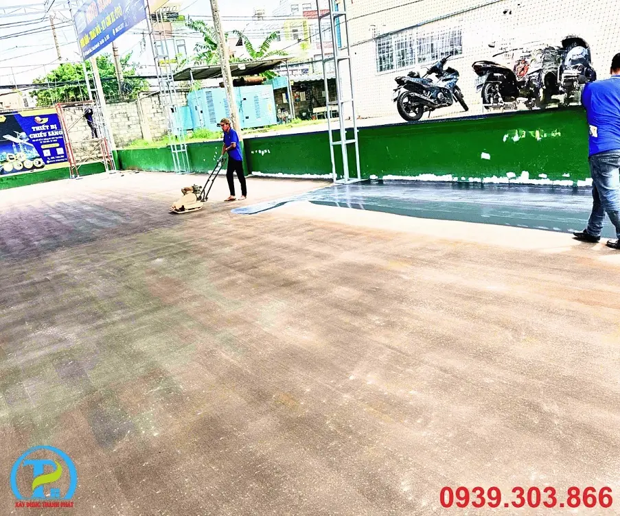 thi c&ocirc;ng s&acirc;n Pickleball tại Quận 2