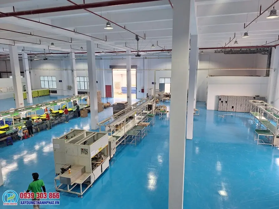 THI CÔNG SƠN EPOXY TẠI ĐỒNG NAI: GIẢI PHÁP CHỊU TẢI 10 TẤN