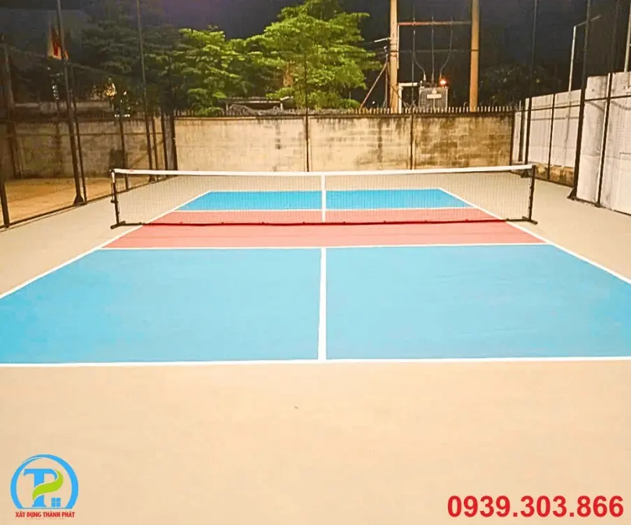 Ho&agrave;n thiện s&acirc;n Pickleball H&oacute;c M&ocirc;n