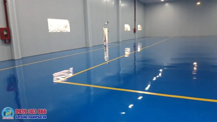 SƠN EPOXY KCN NHƠN TRẠCH: KHÁNG HÓA CHẤT & DẦU MỠ HIỆU QUẢ