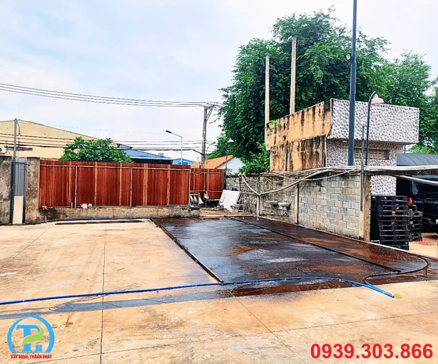 Ho&agrave;n thiện quy tr&igrave;nh đổ b&ecirc; t&ocirc;ng s&acirc;n Pickleball