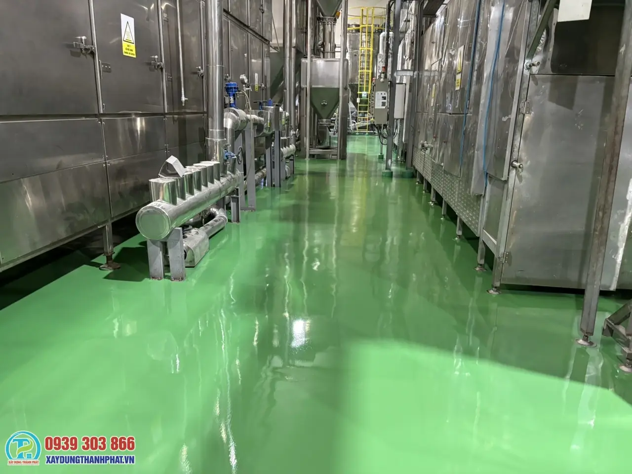 sơn epoxy ph&ograve;ng sạch đạt chuẩn GMP