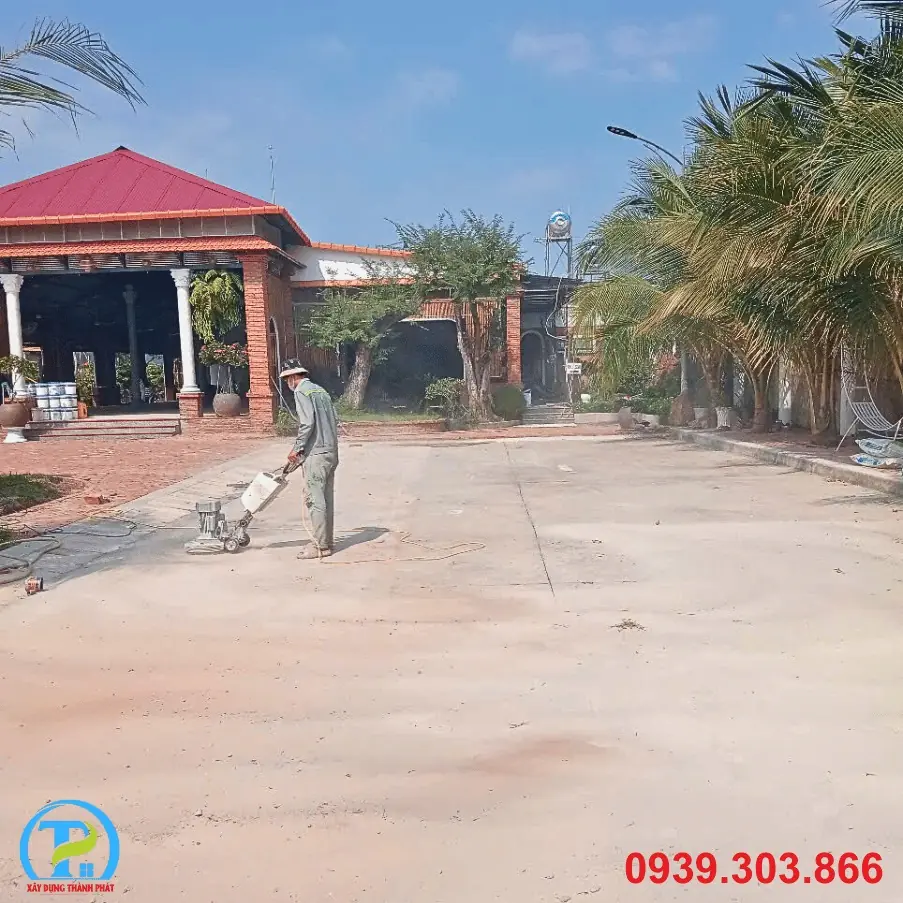 thi c&ocirc;ng s&acirc;n Pickleball KCN Nhơn Trạch