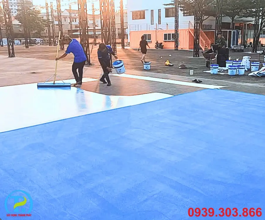 THI CÔNG SÂN PICKLEBALL KCN VSIP: QUY TRÌNH AN TOÀN KHẮT KHE