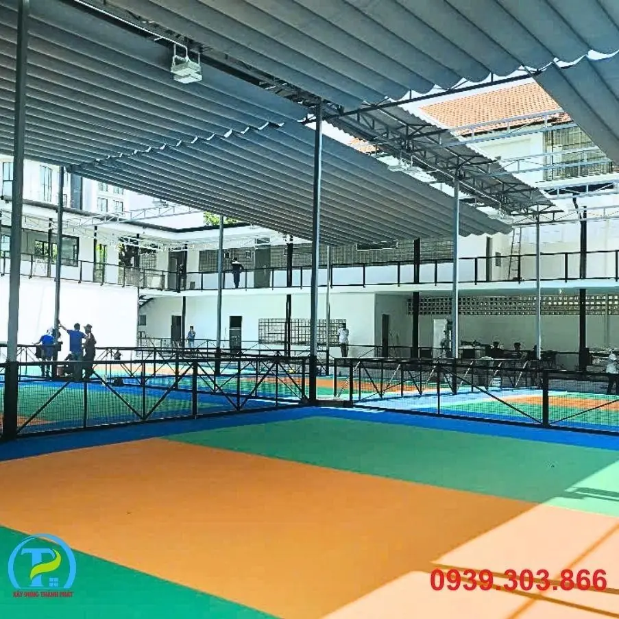 thi c&ocirc;ng s&acirc;n Pickleball tại Thủ Đức