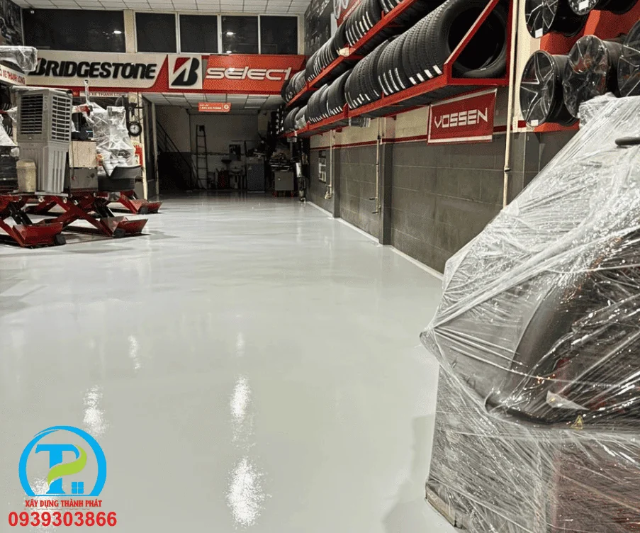 Thi c&ocirc;ng sơn Epoxy HCM